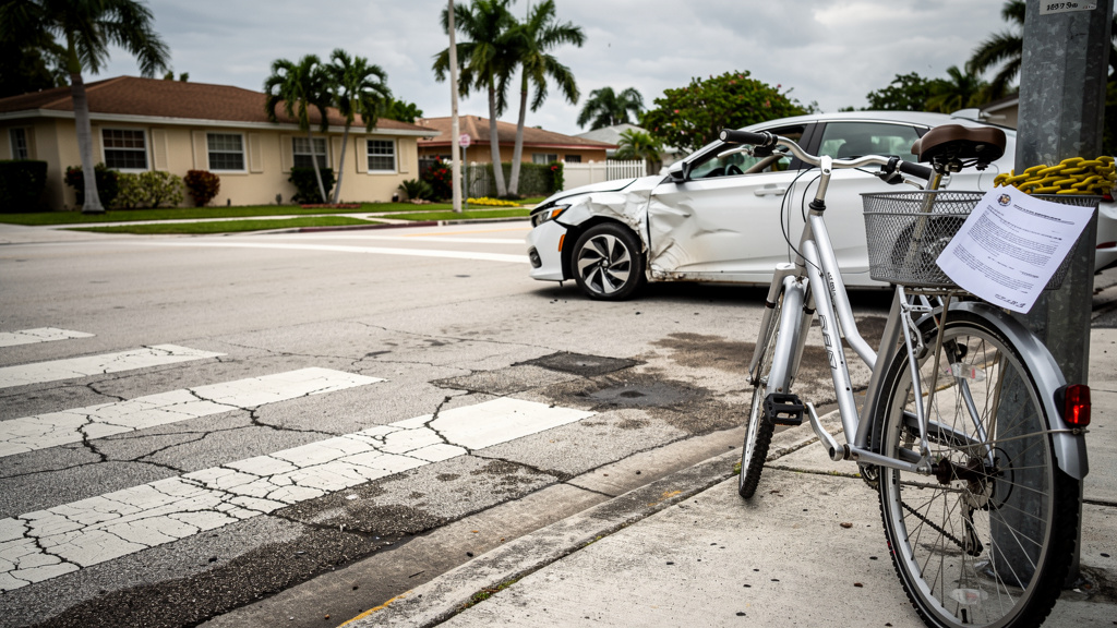 Hit by an Uninsured Driver While Walking or Biking in Hialeah: Who Pays?