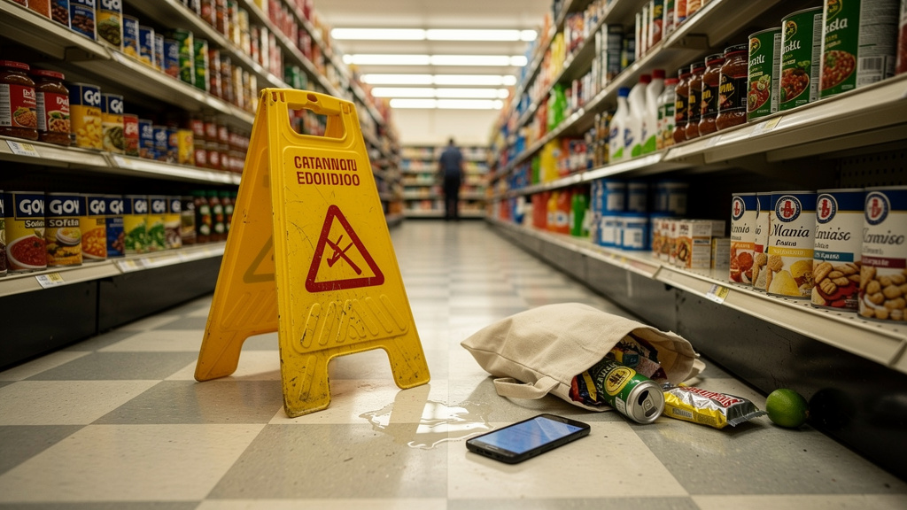 Se Resbaló en un Supermercado: Lo Que Debe Hacer Antes de Salir