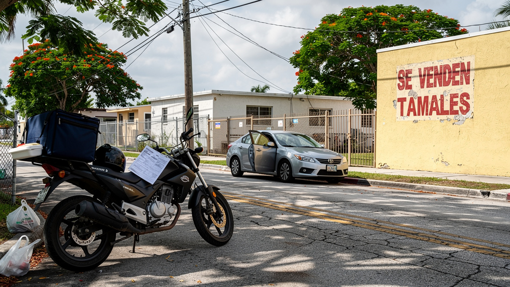 Le Chocaron la Motocicleta de Reparto en Hialeah y No Tiene Seguro: ¿Qué Hace Ahora?
