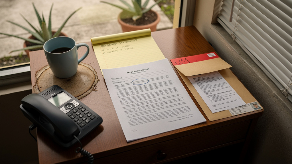 My Own Insurance Company Wants a Recorded Statement for My UM Claim, Do I Have To?