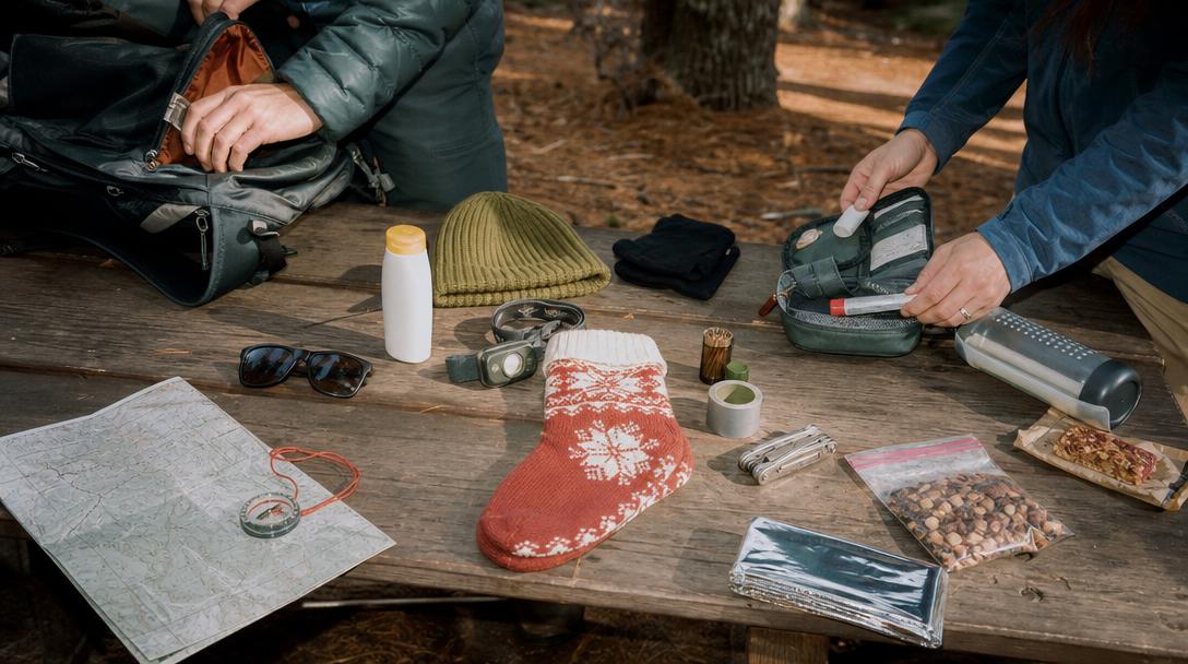 Various hikers in different outdoor environments showcasing hiking styles