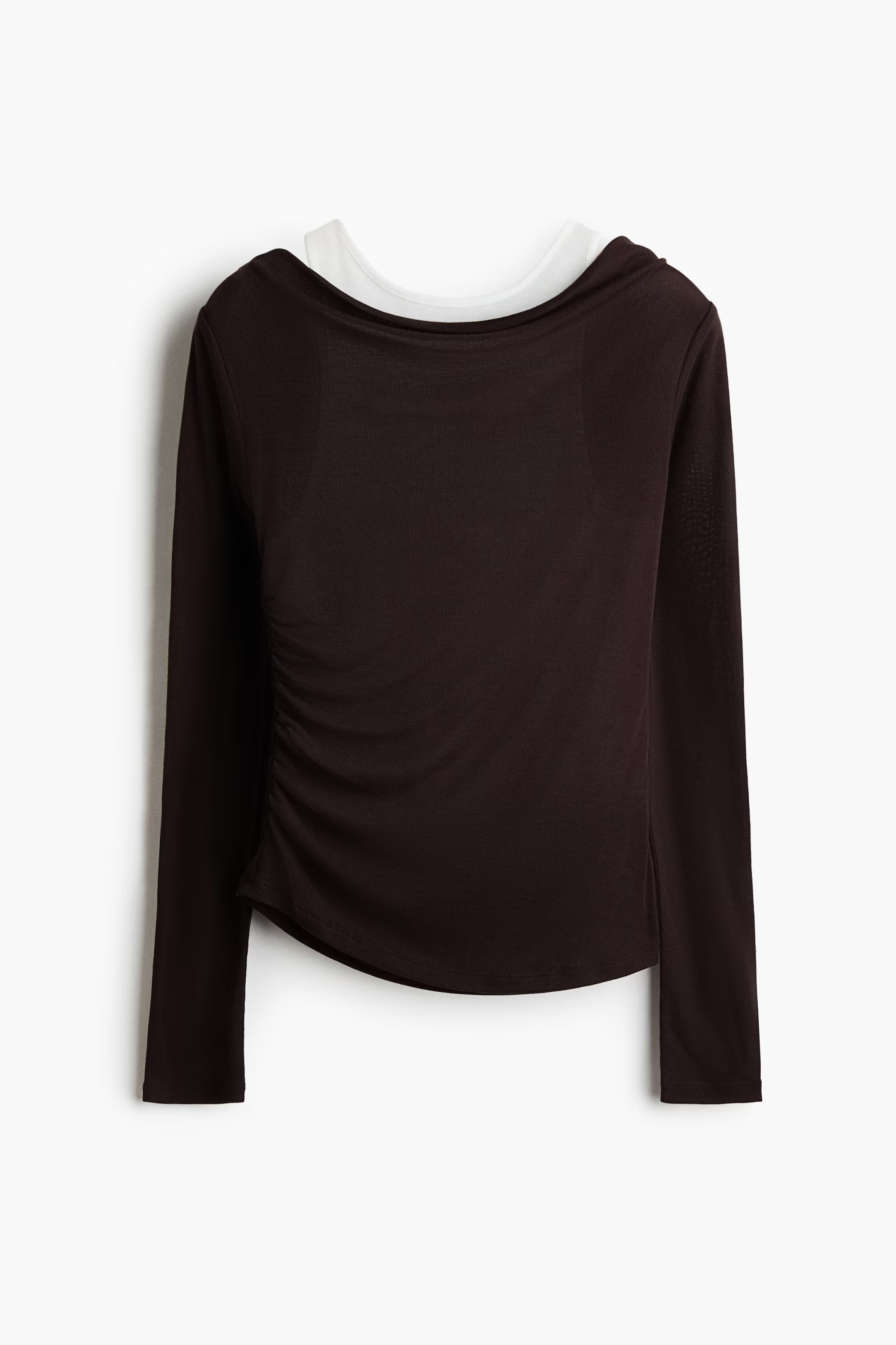 H&M, LAYERED JERSEY TOP