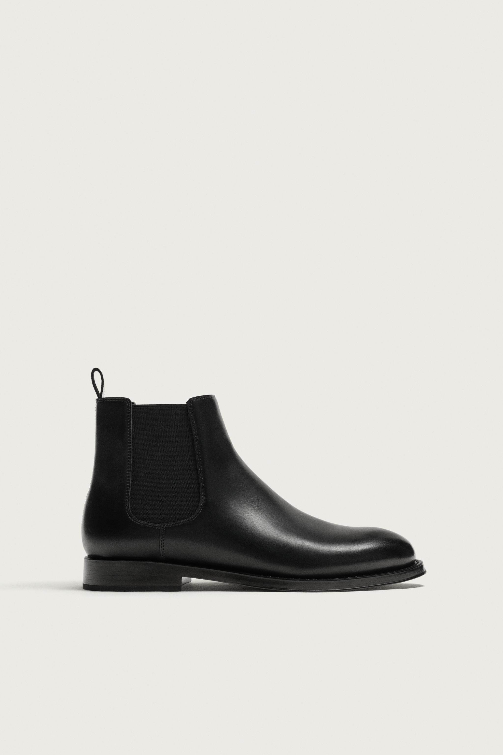 zara, POINTED CHELSEA BOOTS