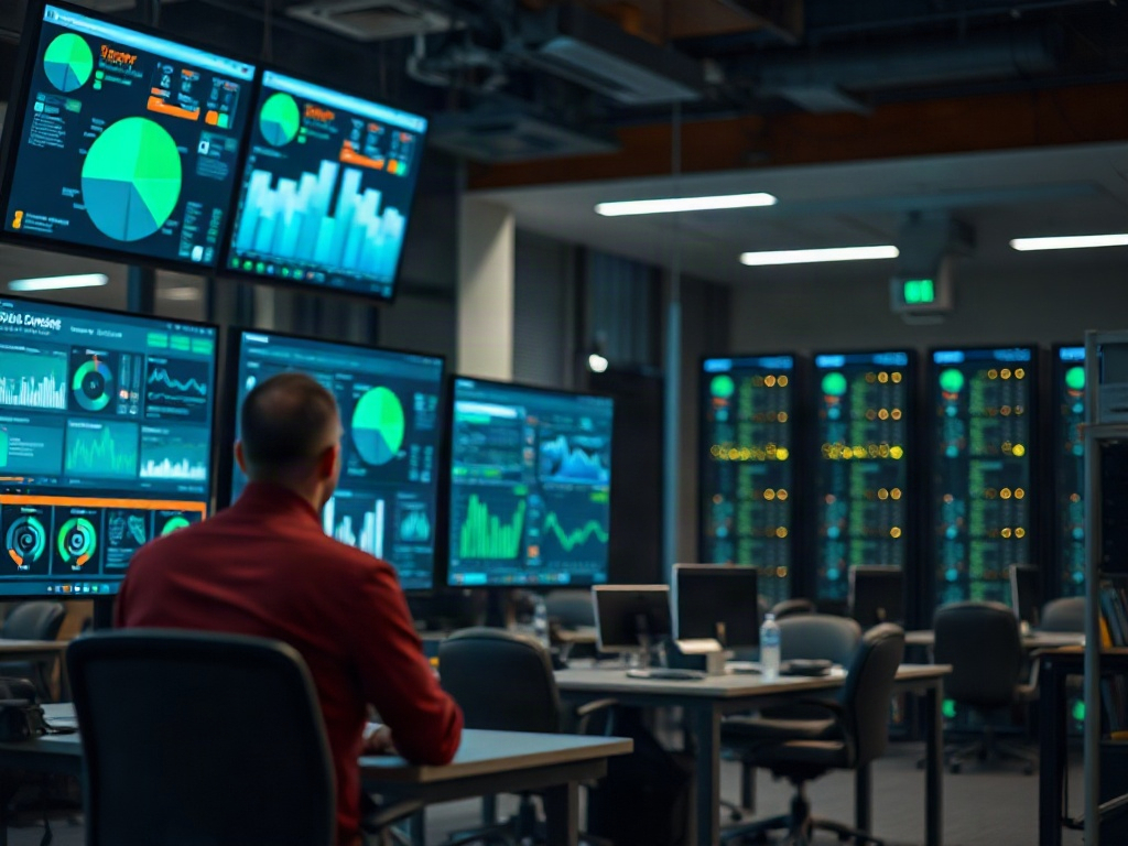 Illustration of AI platforms transforming small business operations in 2026, showcasing automation and digital tools.
