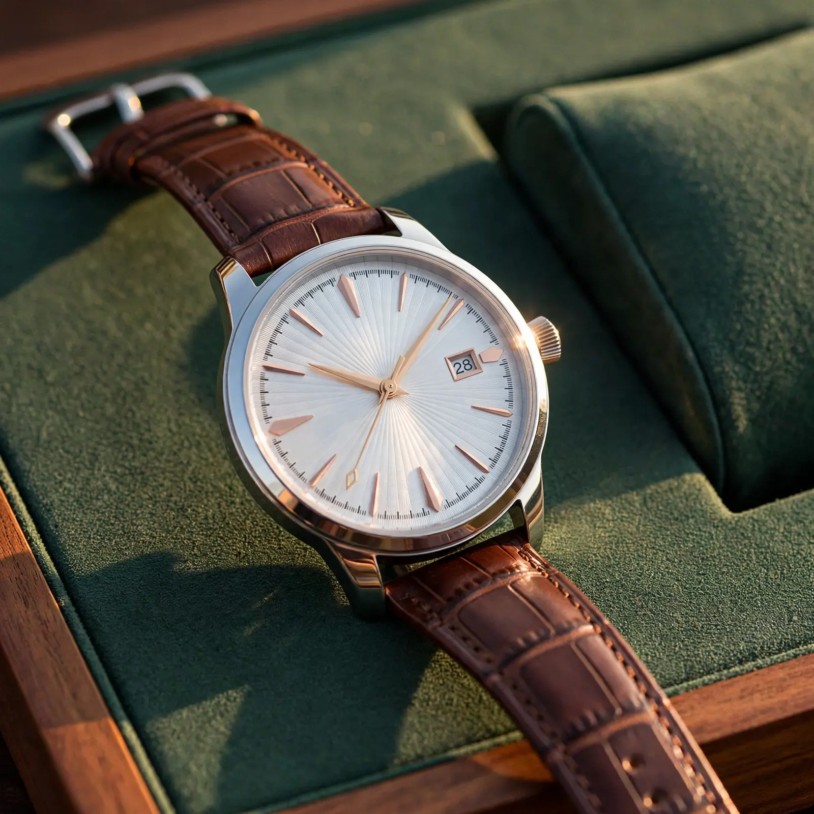 40mm White Sunray Dress Watch preview