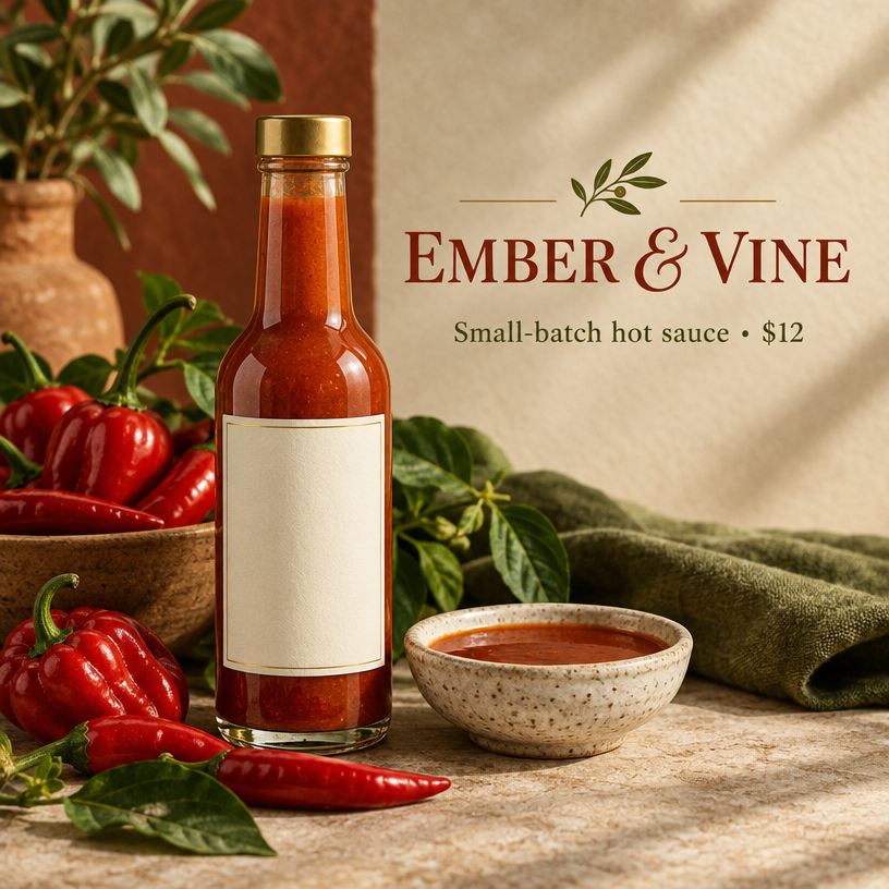 Ember & Vine launch artwork
