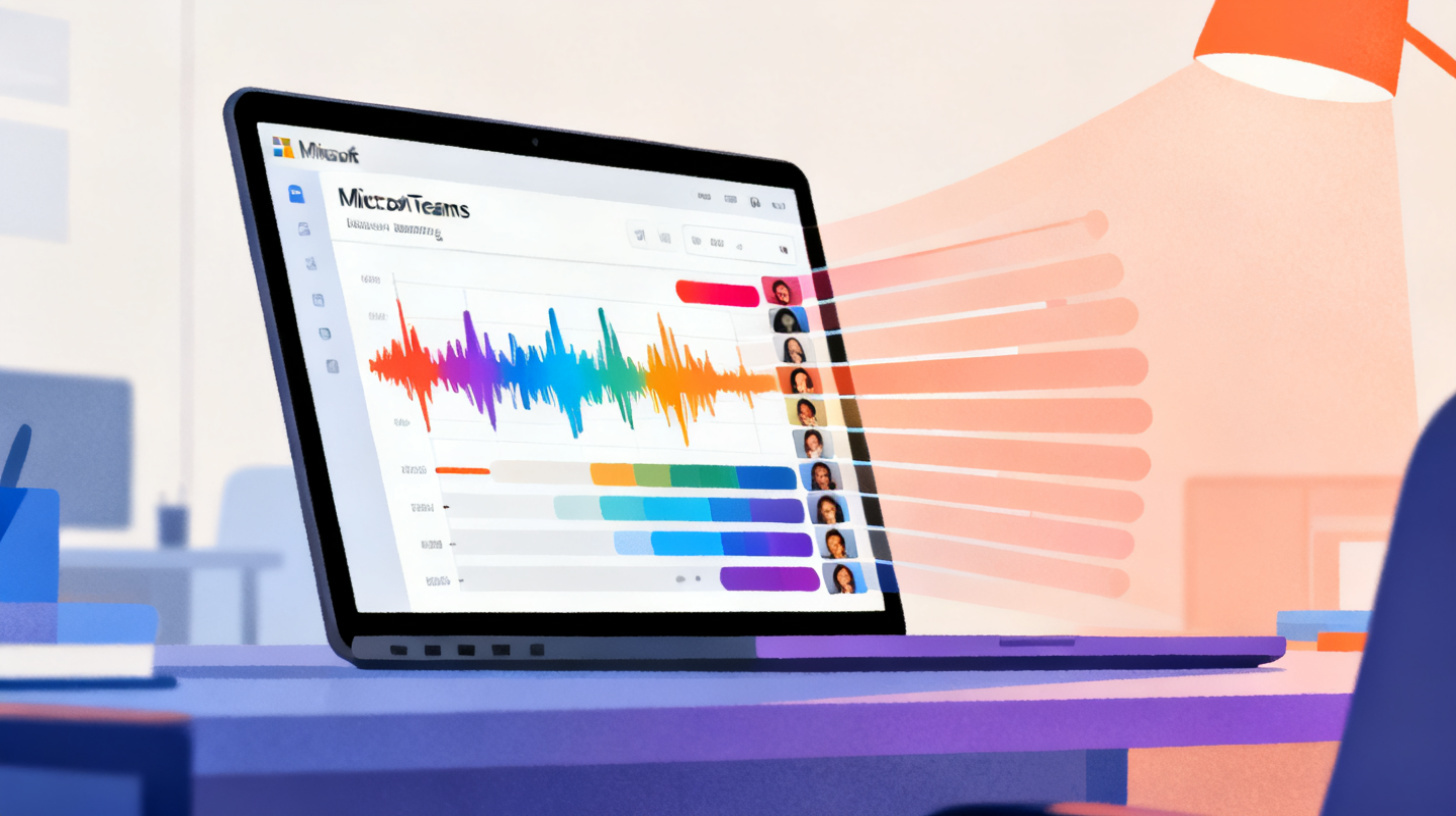 How to Transcribe and Split Teams Recordings by Speaker