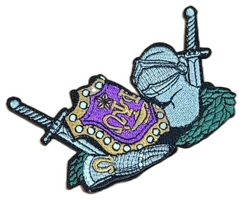 Knight shield patch