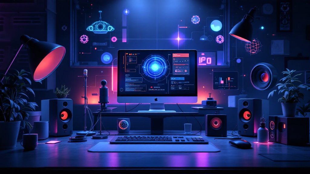 Home lab setup with AI integration, showcasing servers, networking equipment, and AI hardware for self-hosting enthusiasts