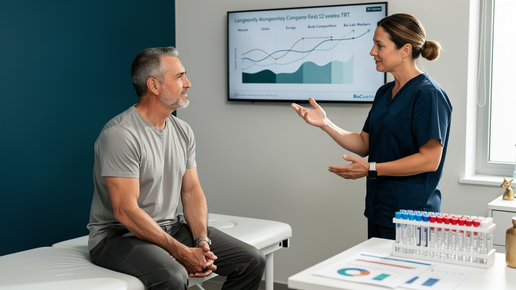 Your first 12 weeks on TRT: what changes, when, and what gets checked