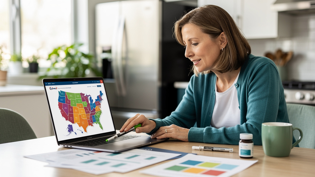 Nationwide GLP-1 weight loss programs in 2026, compared by state coverage