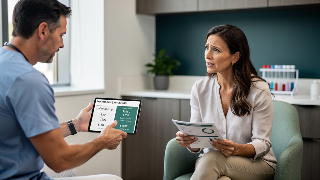 Hormone optimization costs at longevity clinics: memberships, labs, meds