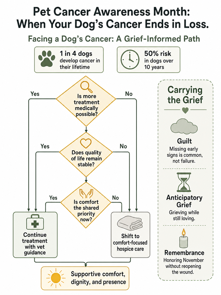 Diagram: Pet Cancer Awareness Month: When Your Dog's Cancer Ends in Loss