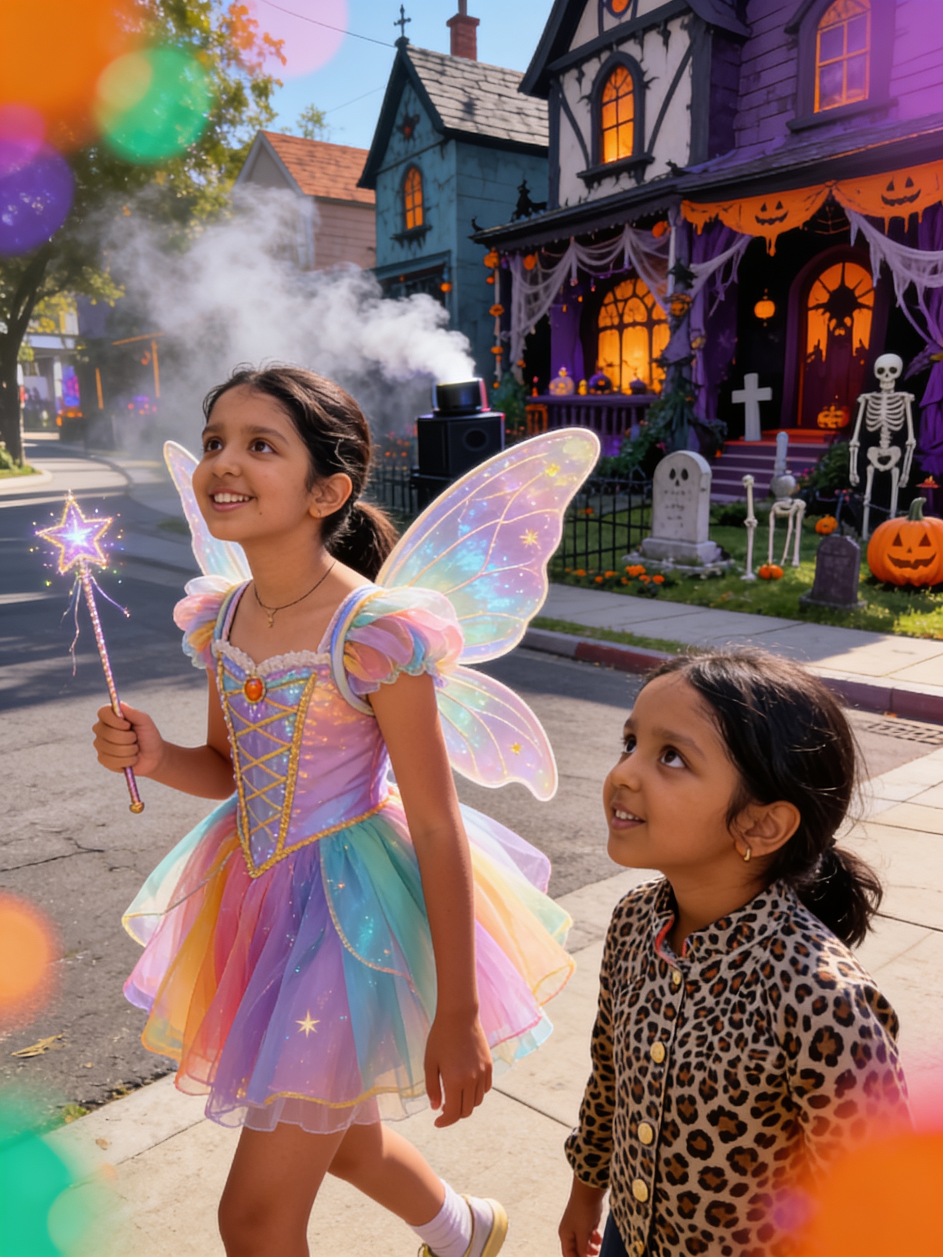 Cover of Shreya, Aahana and the Night of Halloween