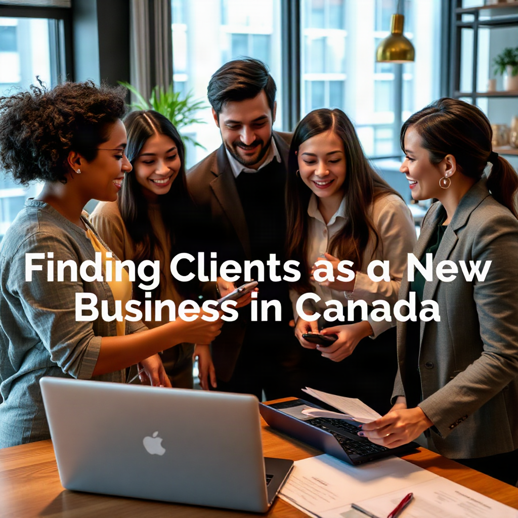 Finding Clients as a New Business in Canada: A Strategic Guide