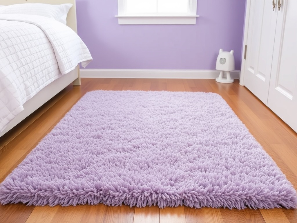 3. Add a Lavender Rug