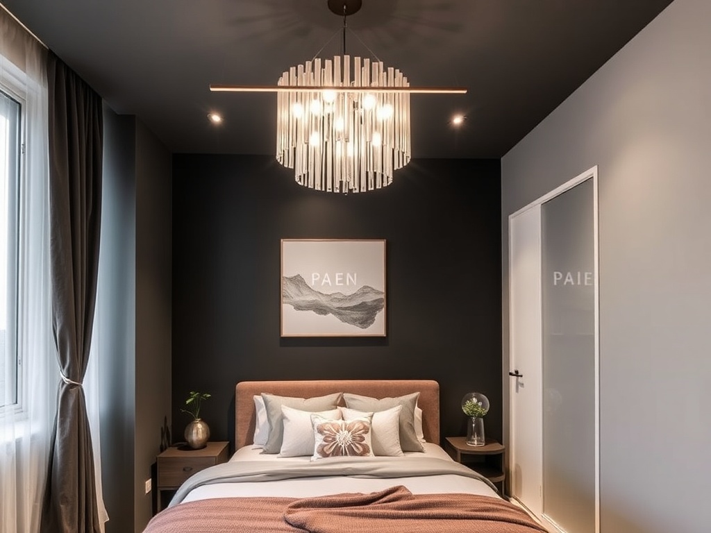 23. Try a Minimalist Linear Chandelier