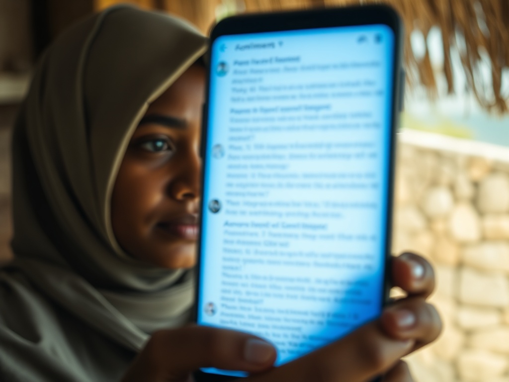 The Smartphone Screen Where Maldivian Politics Turns Anonymous