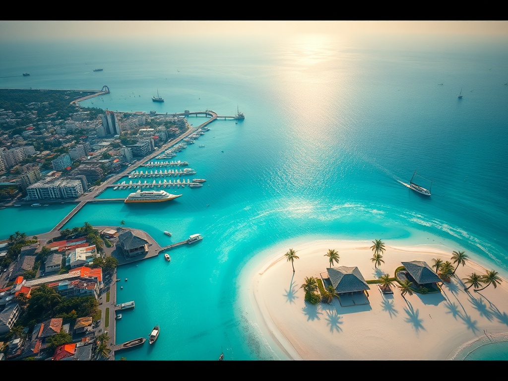 Malé's Crowded Streets, Outer Islands' Empty Plots