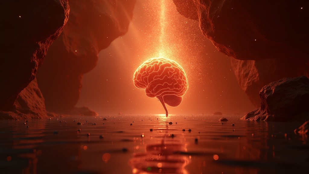 Un elefante solitario en un vasto paisaje, simbolizando la complejidad y el desafío de entender la 'caja negra' de la IA.