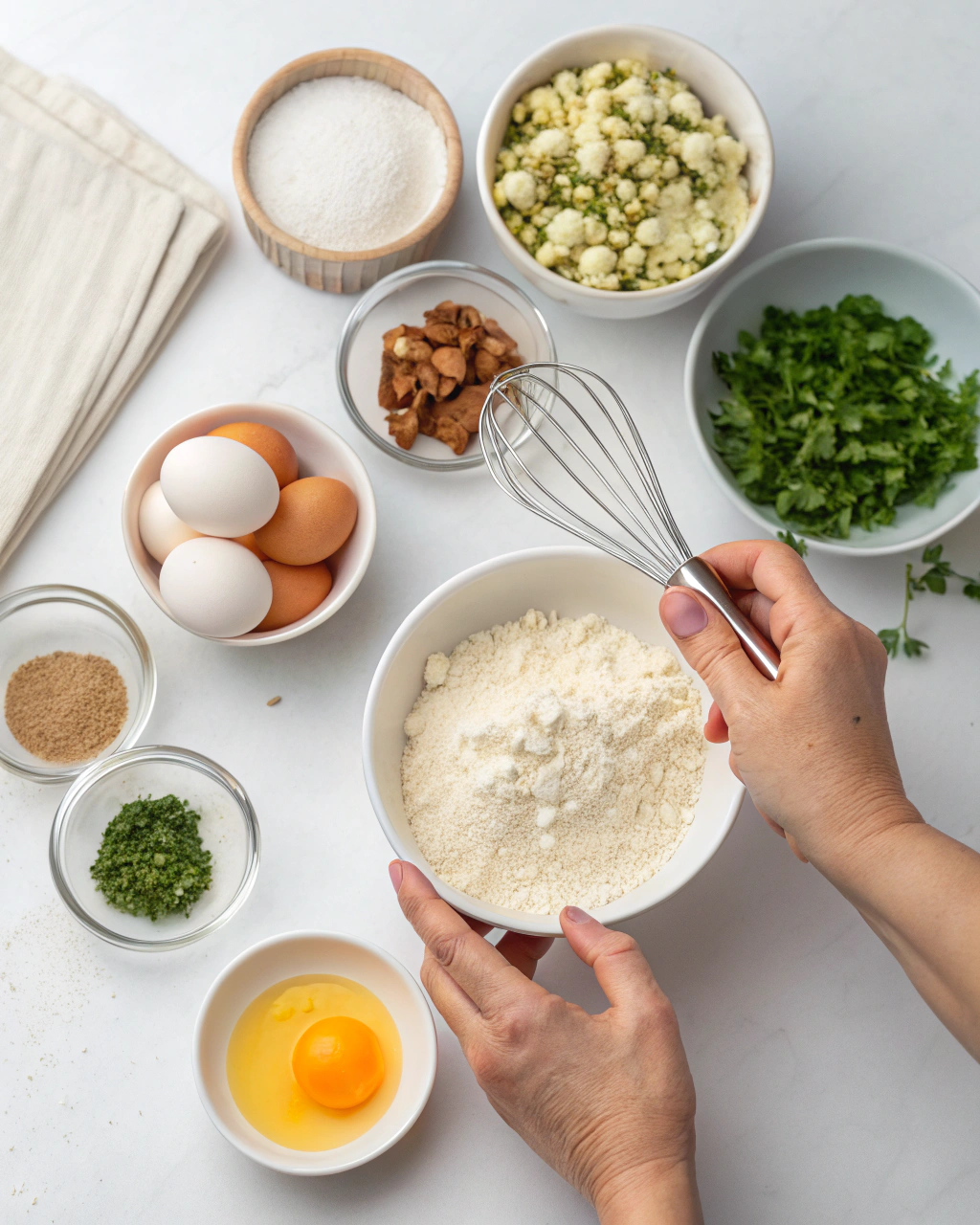 Garlic Butter Shrimp Pasta Ingredients