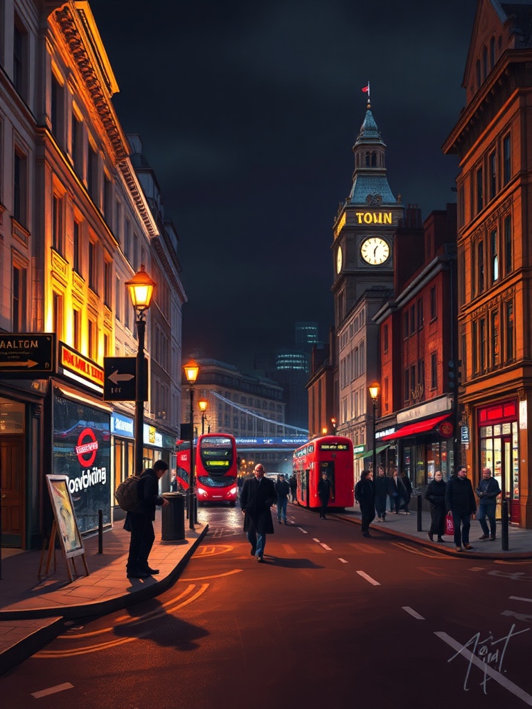london nightlife image