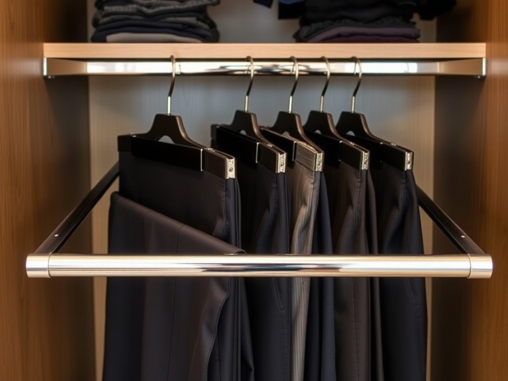 10. Install a Pull-Out Pants Rack
