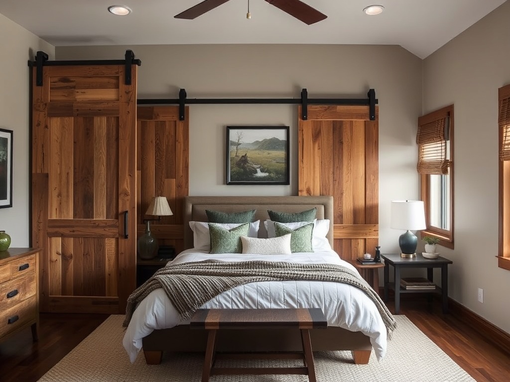 8. Incorporate Sliding Barn Doors