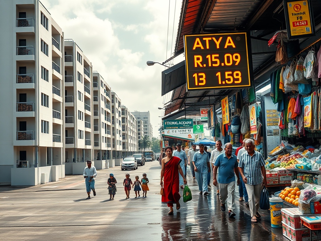 When Government Housing Stands Empty and Markets Run Out of Rufiyaa