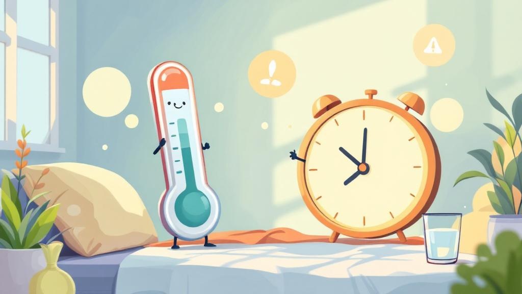 Cartoon illustration promoting safe cannabis consumption practices