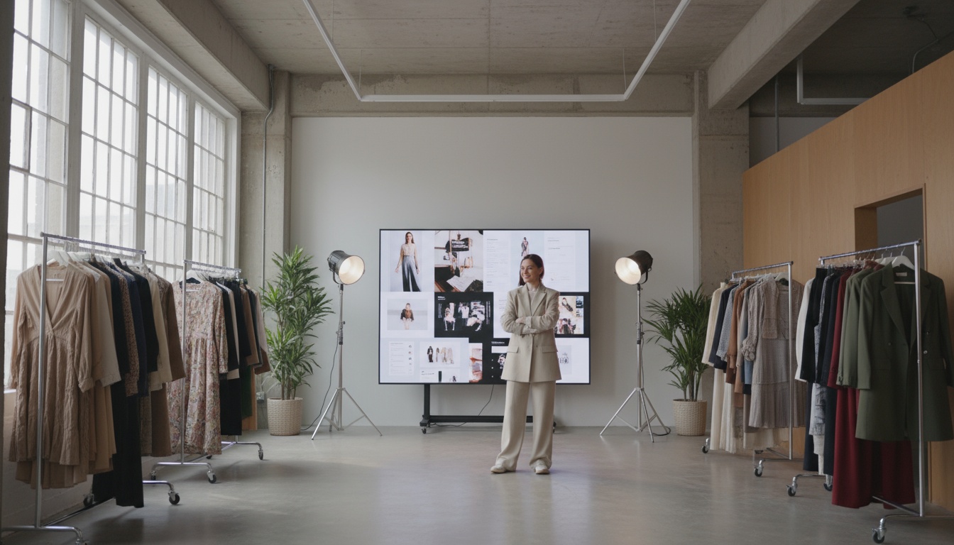 Milano AI fashion e-commerce platform dashboard