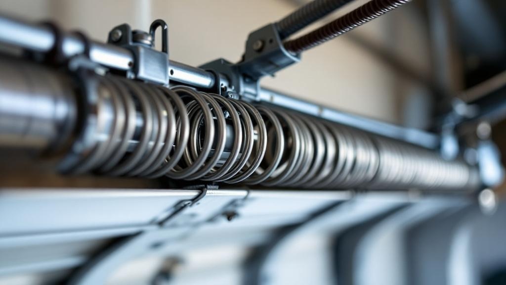How Much Weight Can a Garage Door Opener Lift? Expert Guide Garage door torsion springs providing counterbalance force