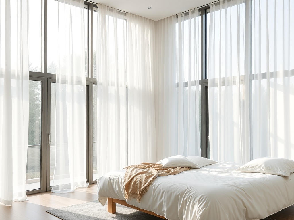 11. Opt for Sheer Curtains