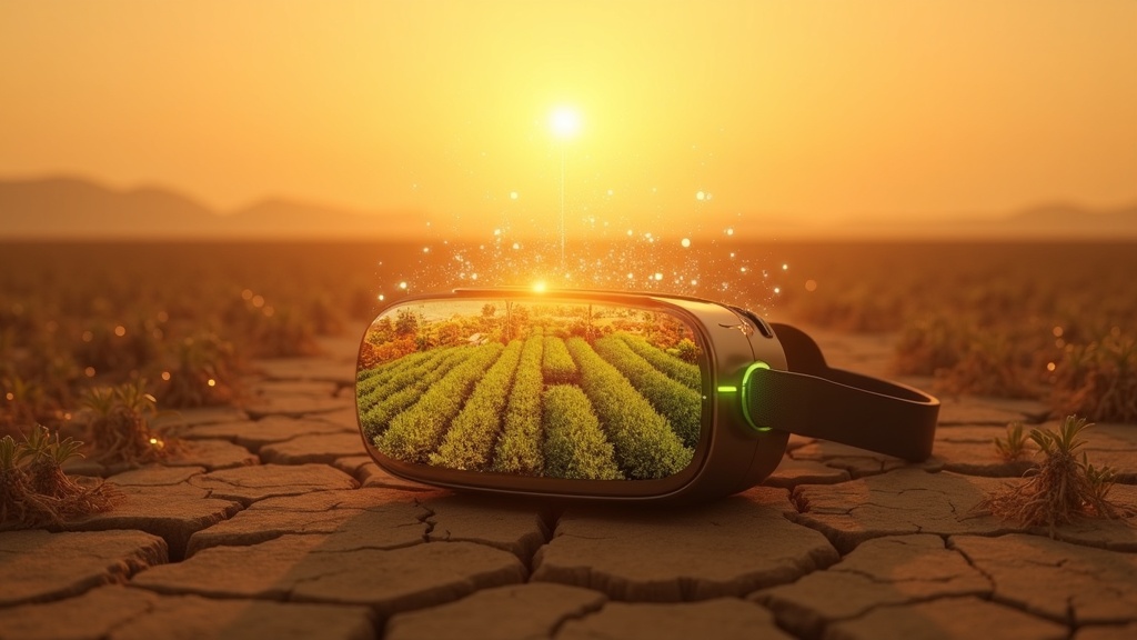 Experiencia de Realidad Virtual sobre la conservación de recursos naturales como solución a la crisis alimentaria.