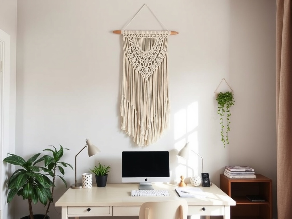 16. Hang Above a Desk