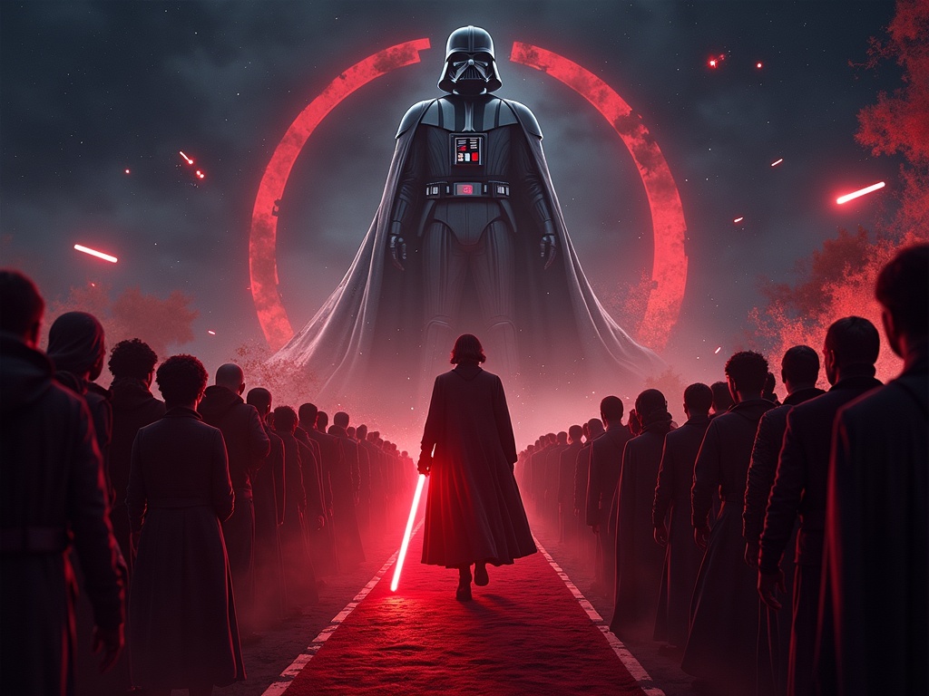 Force Awakens Premiere Crowd