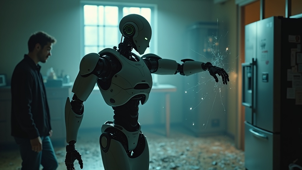 El robot humanoide Figure 02 en el laboratorio de pruebas de seguridad