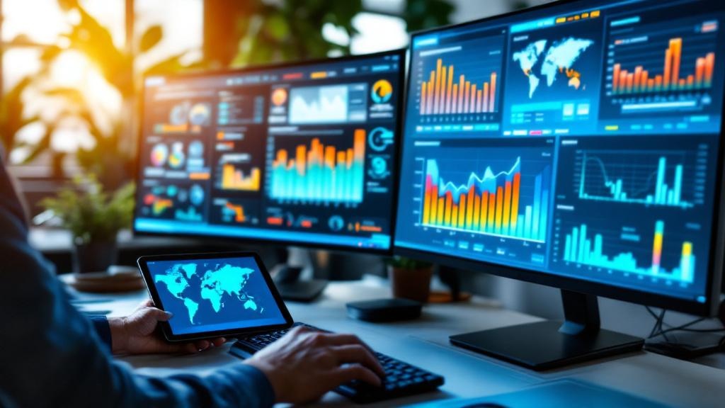 Real-time supply chain analytics and monitoring systems