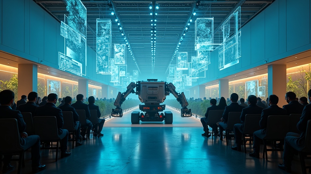 Detalle de un componente robótico avanzado, símbolo de la innovación industrial y el legado de pioneros como Francesc Cortés Grau.