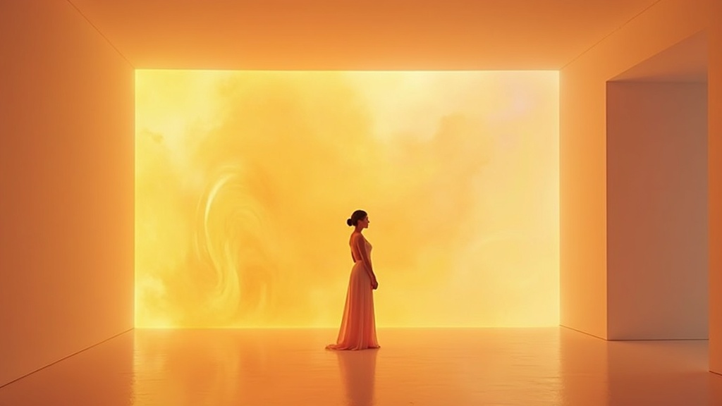 Diseñador trabajando con el IA diseño cromático Pantone en una tableta gráfica para un proyecto de branding.