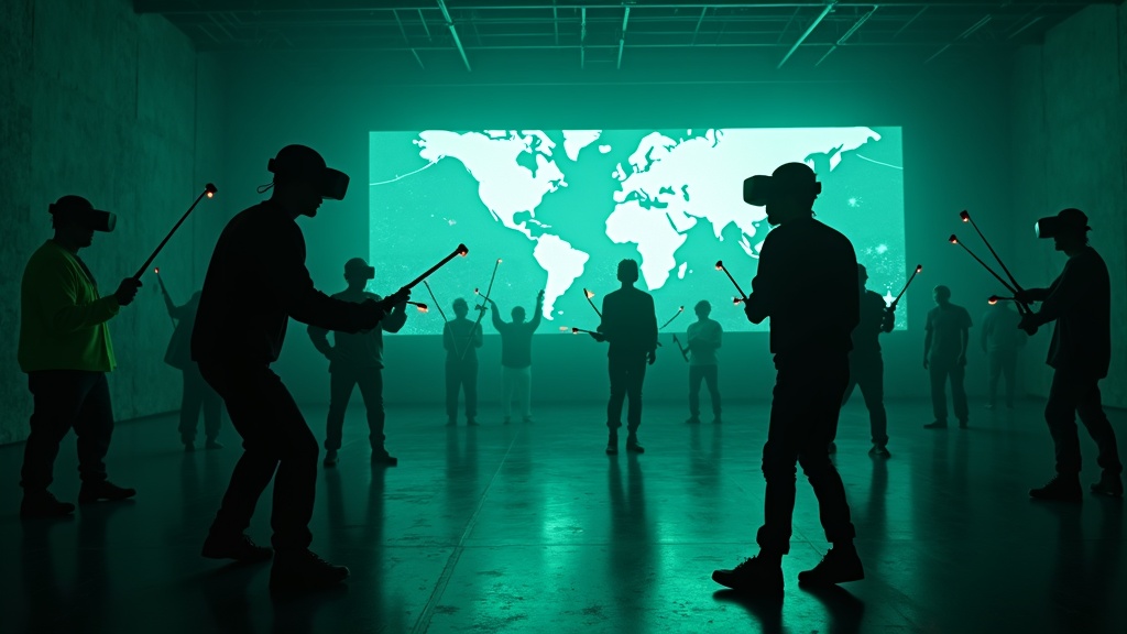 Sala de VR preparada para la expansión internacional de Virtual Zone.