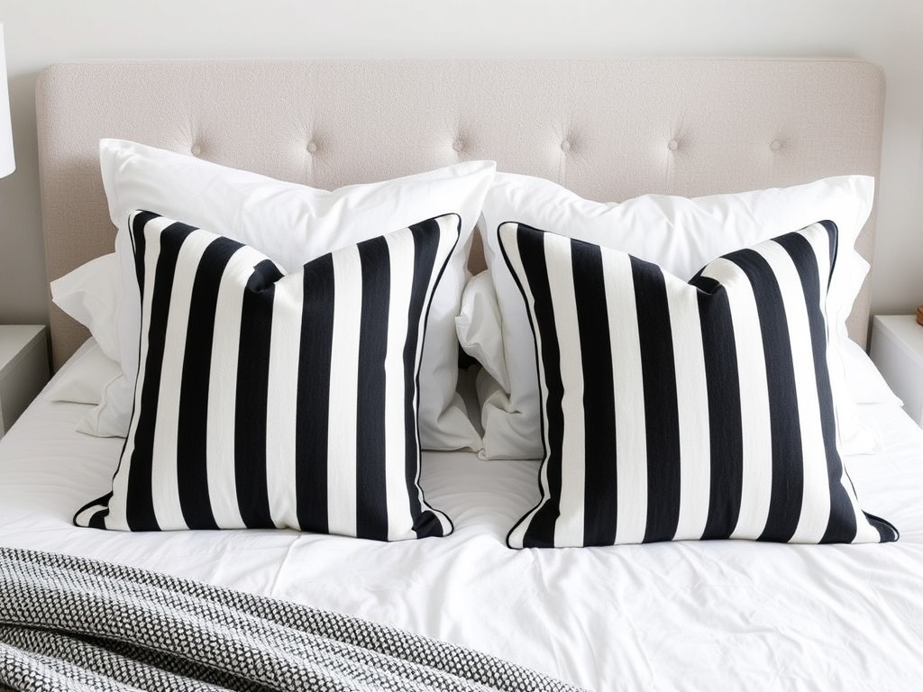 4. Go Bold with Black and White