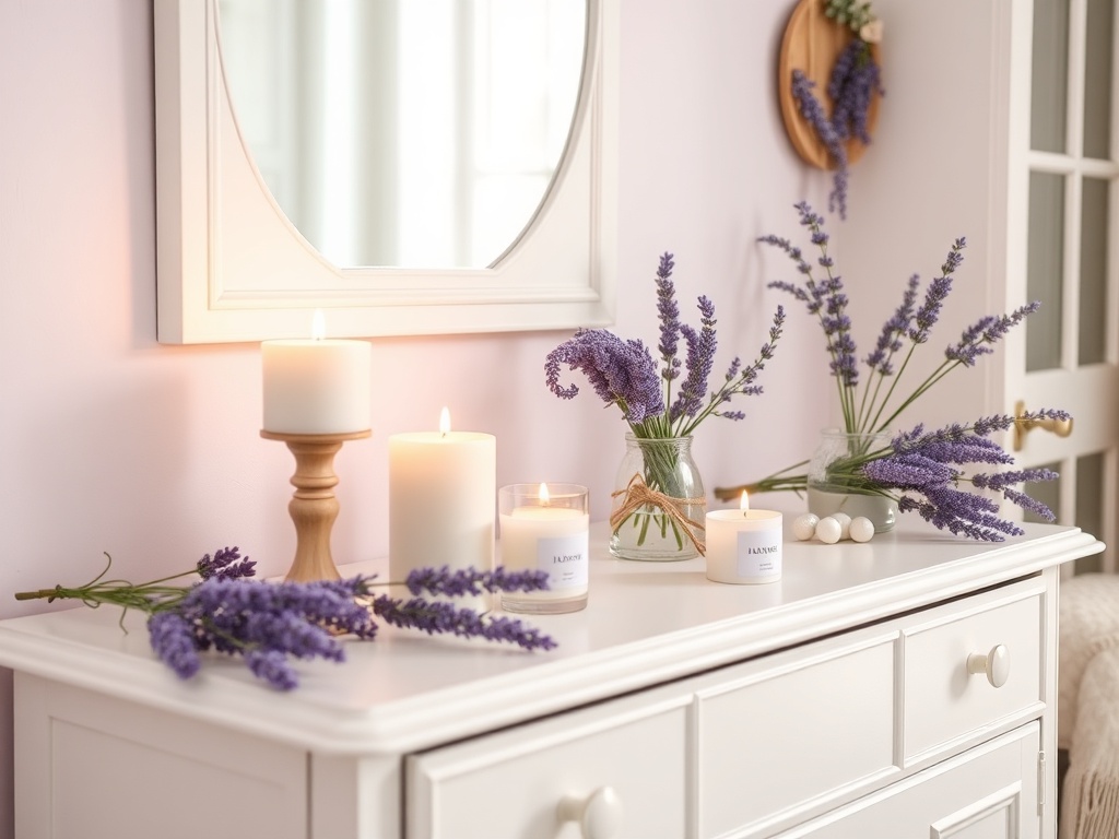 11. Try Lavender Scented Candles