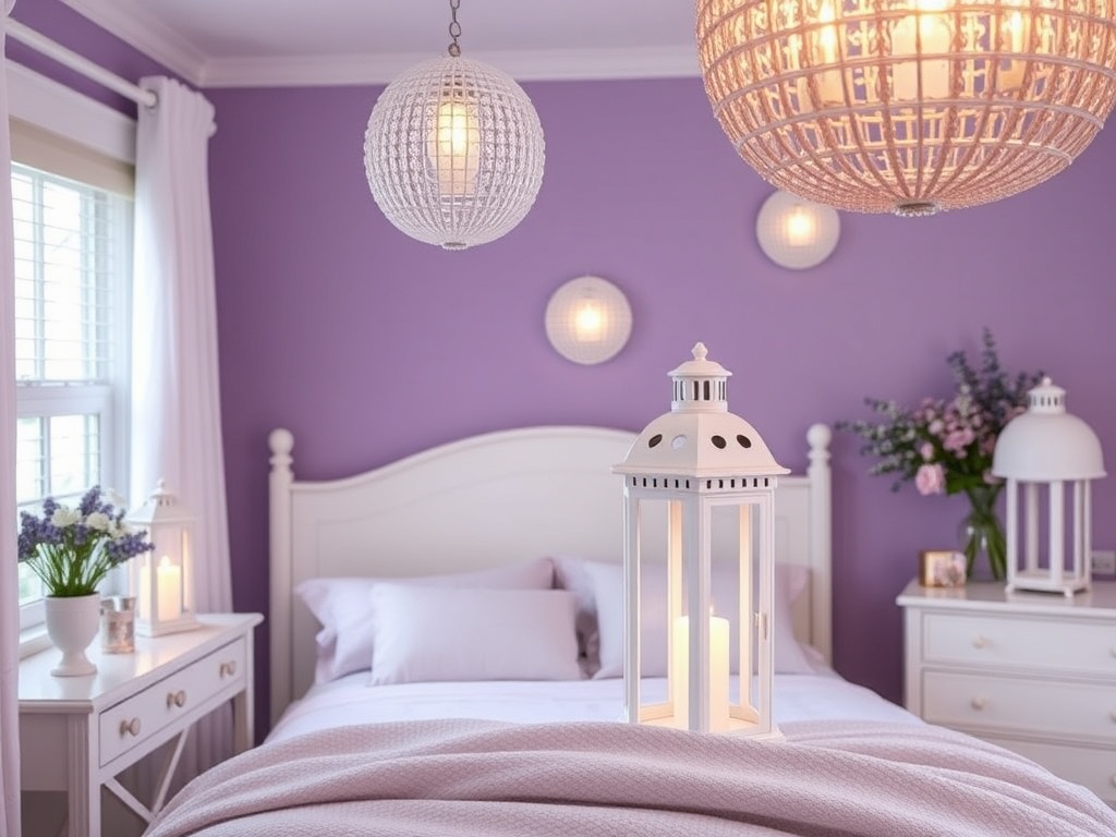 24. Decorate with White Lanterns