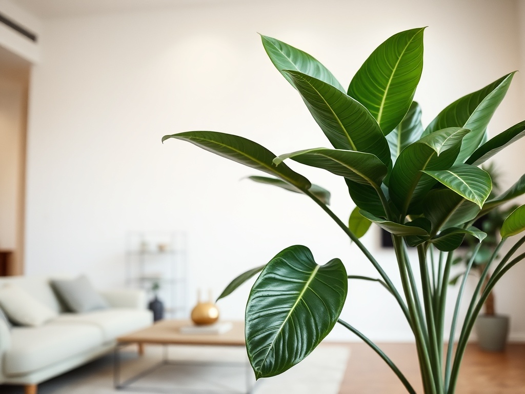 10. Lush Rubber Plant