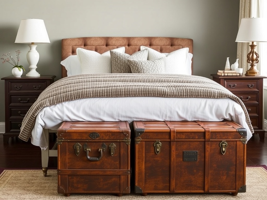 10. Collect Decorative Trunks