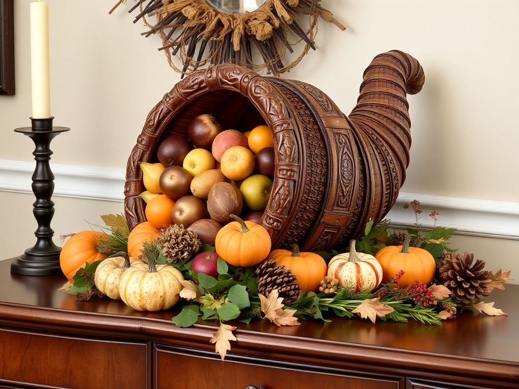Harvest-Themed Decor Elements