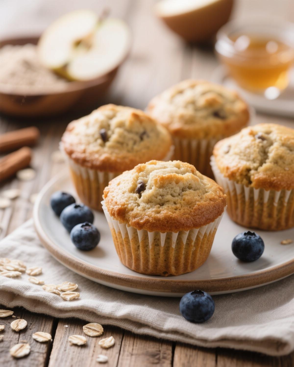 vegan protein muffins