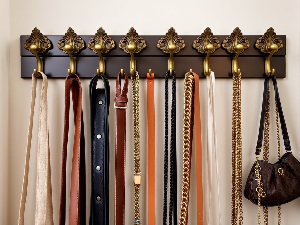7. Hang Hooks for Accessories