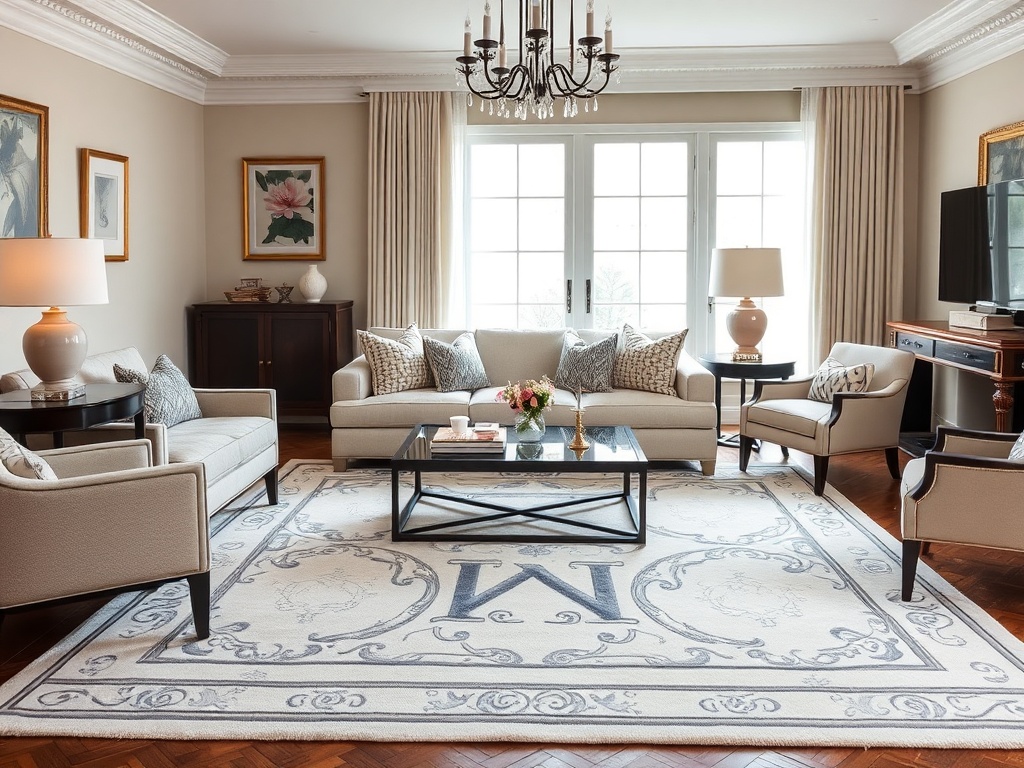 20. Custom Rugs for a Personal Touch